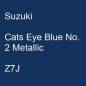 Preview: Suzuki, Cats Eye Blue No. 2 Metallic, Z7J.